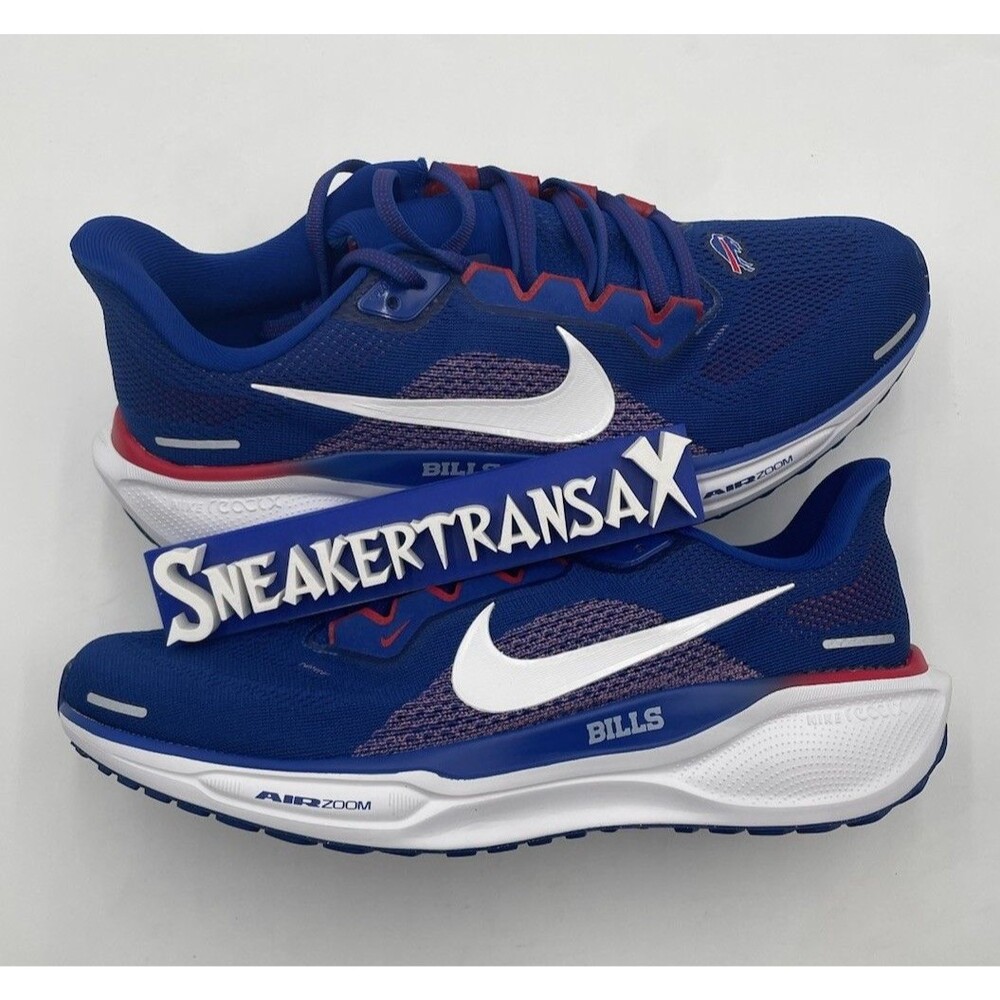 New Nike NFL Air Zoom Pegasus 41 Buffalo Bills Size U.S Men’s 9.5 FZ5074-400 NB